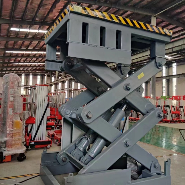 明溪剪叉式升降平台