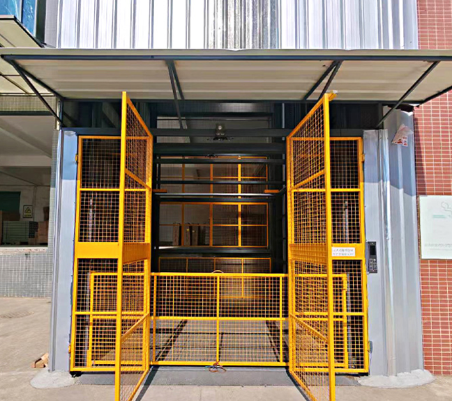 明溪导轨式升降平台