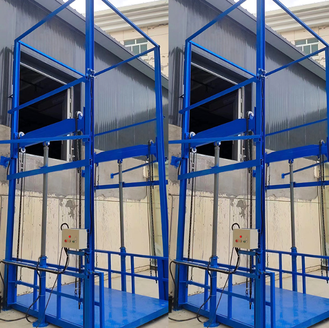 明溪导轨式升降货梯